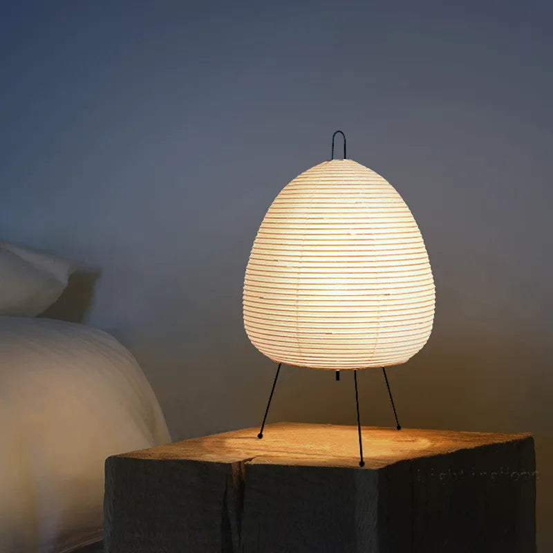 Rice paper lamp design