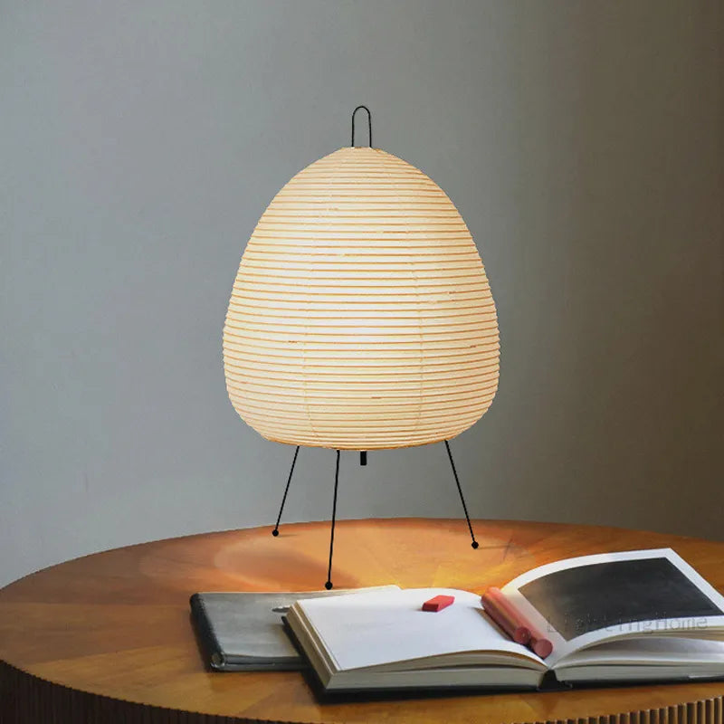 Rice paper lamp design